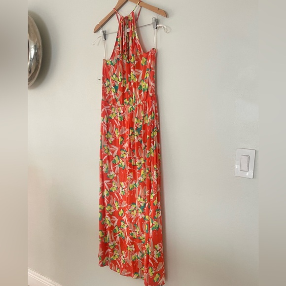 Ella Moss Orange Floradita Maxi Dress - Picture 8 of 13